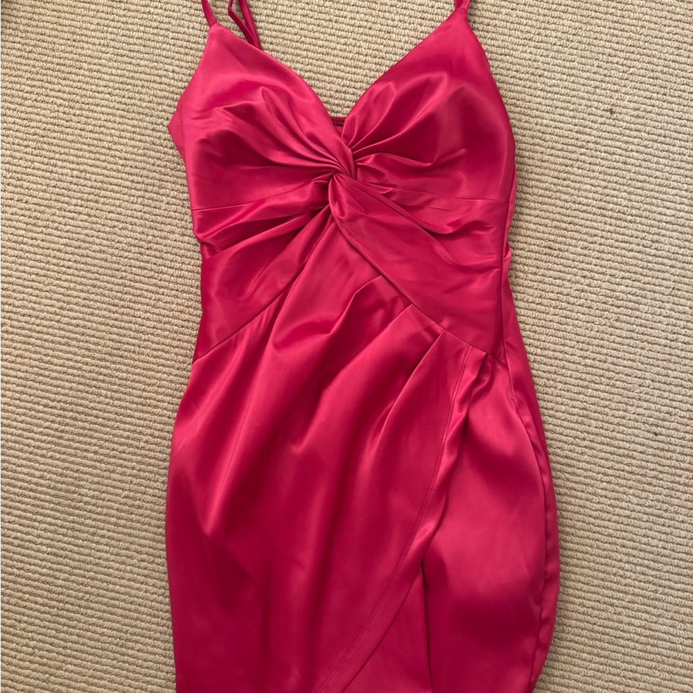 Lulu's Pink Mini Dress